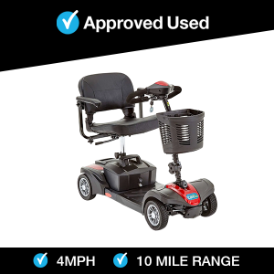 Careco Zoom in Red | Refurbished Mobility Scooter Oldham