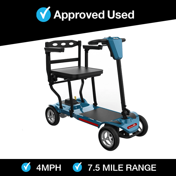 Monarch Air in Teal | Refurbished Mobility Scooter Barnsley