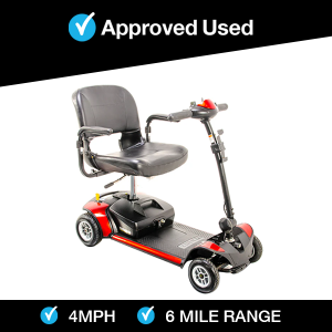Pride Go Go Elite Traveller - Red | Mansfield