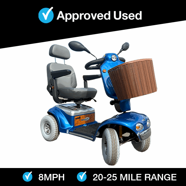 Shoprider Cadiz - Blue | Scunthorpe